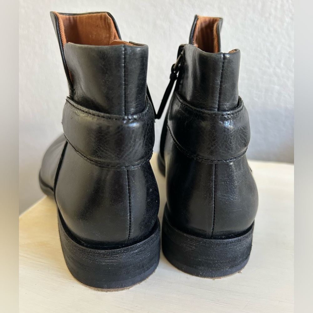 Franco Sarto Women’s Lara Leather flat ankle boot, women’s size 7.5. - Picture 5 of 13